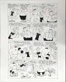 Tom Neely | Popeye Issue 3 Page 8 | Scott Eder