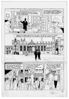 Goffin, Alain | Goffin, Alain - Planche originale - Le Théorème de Morcom - (1992) | Catawiki