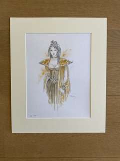 Royo, Luã­s | Luis Royo - Original color drawing - SB-519 - Size: 23 x 27 cm. | Catawiki