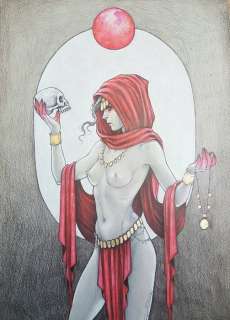 Cristiana Leone | Cristiana Leone - Red Moon Ritual - (2022) | Catawiki