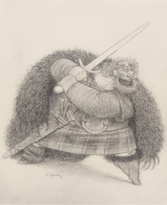 Carter Goodrich | Maniacal Scot, 2025 | Philippe Labaune Gallery