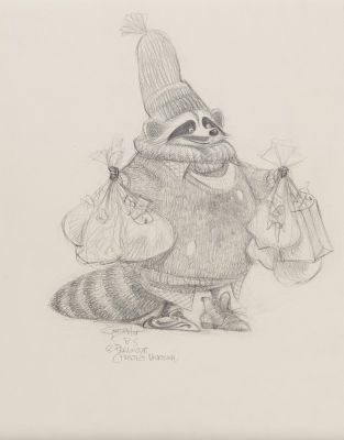 Carter Goodrich | Dumpster Diver, 2014 | Philippe Labaune Gallery