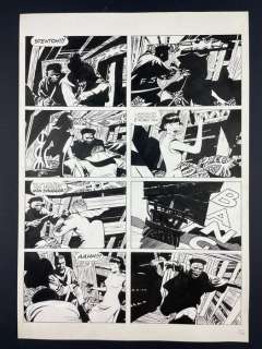 Attilio Micheluzzi | Attilio Micheluzzi tavola originale Rosso Stenton "Shanghai" | Catawiki