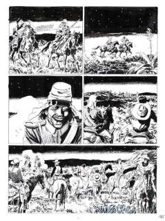 Bruno Brindisi - | Bruno Brindisi - 3x Tavola Originale - Tex Willer n. 7 "Rancho Sangriento" - (2019) | Catawiki