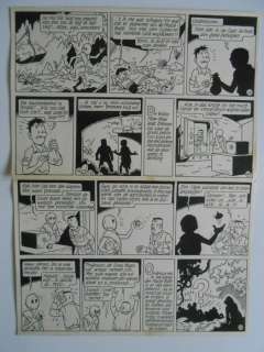 De Moor, Bob | De Moor, Bob - Originele pagina - Nonkel Zigomar, Snoe en Snolleke - De witte Maw-Maw - (1953) | Catawiki