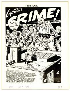 EC LIBRARY , Vol. 1, Sig #1, CRIME PATROL #7 | Russ Cochran