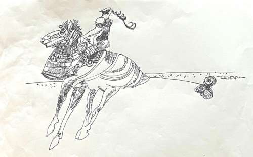 Sergio Toppi - 40 X 30 Cm. | Sergio Toppi - 40 x 30 cm. Original Page | Catawiki