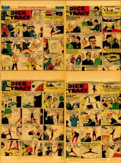 A Collection of DICK TRACY Tear Sheets (1964) | Russ Cochran