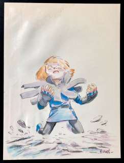 Bastien Vivès - Vivès, Bastien - Illustration originale - Lastman - (2013)