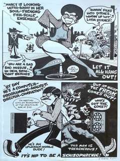 Peter Bagge - 39 X 31 Cm. | Peter Bagge - Neat Stuff #3 - Peter Bagge - Neat Stuff page - Exemplaire unique - (1985) | Catawiki