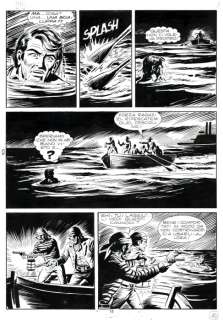 Franco Donatelli - | Franco Donatelli - 5x Tavola Originale - Zagor n. 164 "Colpo di scena" - (1983) | Catawiki