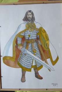 Lereculey, Jérôme | Lereculey, Jérôme - Dessin original couleur - Arthur - (2002) | Catawiki