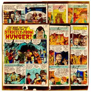 Evans - STRICTLY FROM HUNGER!, THE VAULT OF HORROR #27, 6 Pg SP Story (19502) | Russ Cochran