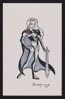 Lady Death Sketch by Stephanie Lantry | mycomicshop.com