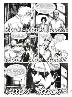 Roberto de Angelis - | Roberto De Angelis - 3x Tavola Originale - Nathan Never n. 131 "Il mistero della terza luna" - (2002) | Catawiki