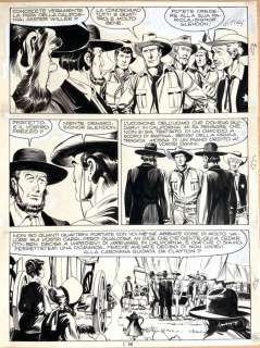 Giovanni Ticci | Giovanni Ticci - Tavola originale Tex n. 146 | Catawiki