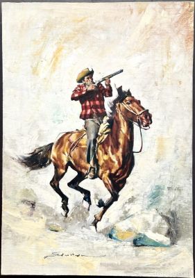 ALBERT PUJOLAR - SCHÖLLER - Portada para Novela del Oeste SELECCIONES ILUSTRADAS 1968 | todocoleccion (Buy It Now)