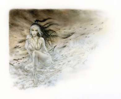 Luis Royo (Né En 1954) - Luz in Irkalla