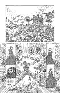 James Stokoe | Orphan and the Five Beasts Issue #4, Page 01 | Marley Zarcone / James Stokoe