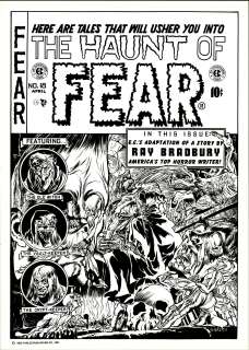 Ingels - THE HAUNT OF FEAR #18, Black & White Print (early 1970s) | Russ Cochran