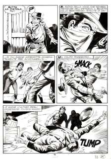 Franco Donatelli - | Franco Donatelli - 6x Tavola Originale - Zagor n. 208 "Gli aguzzini" - (1982) | Catawiki