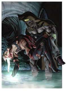 Patrizio Evangelisti | Termite Bianca - PAT - illustrazione originale "Nigredo morta" - Page volante - Exemplaire unique | Catawiki