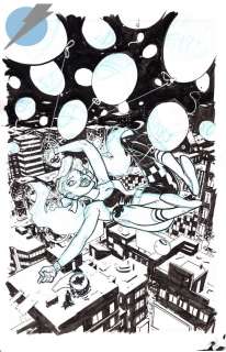 Riley Rossmo - harley quinn issue 1 page cover