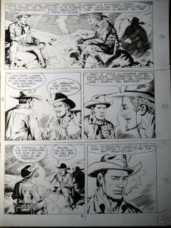 Aurelio Galleppini - Virgilio Muzzi | Aurelio Galleppini - Virgilio Muzzi tavola originale di Tex - (1973) | Catawiki