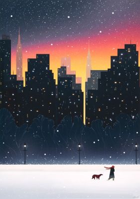 Laura El | City Winter, 2026 | Philippe Labaune Gallery