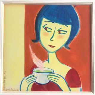 Dupuy-Berberian | Dupuy-Berberian - Dessin original couleur - Françoise - (2006) | Catawiki