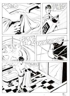 Corrado Roi - | Corrado Roi - 2x Tavola Originale - Dylan Dog Maxi n. 14 "Paranoia" - (2001) | Catawiki