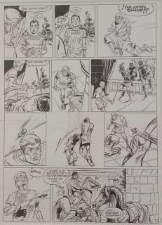 Hermann - Hermann - Planche originale - Jugurtha T1 - Le Lionceau des sables - (1967)