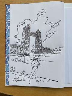 Kuijpers, Henk | Franka - Dédicace in: "Rotterdam Stripstad" - (2022) | Catawiki