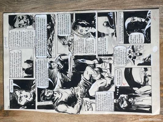 Página Original de Sergio Mulko - Nippur de Legash - La Espada de los Muertos p.4 | todocoleccion (Buy It Now)