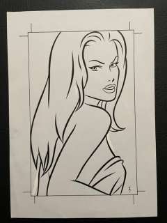 Minus, Walter | Minus, Walter - Dessin original - Portrait | Catawiki