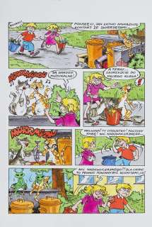 Szarlota Pawel (1947 - 2018) | Szarlota Pawel | "Kubuś i Malwina - Niedowiarek", plansza, 2008 | Desa Unicum