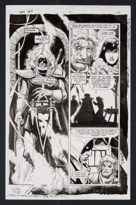 Tim Truman | Original Art from Black Lamb #5 (1997) Page 22 Pencils and Inks by Timothy Truman | mycomicshop.com