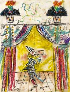 Luzzati Emanuele - "Pinocchio e i Carabinieri", | Urania Casa d’Aste