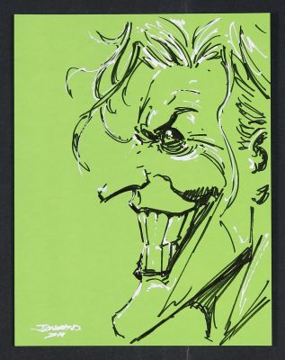 Johnny Desjardins | Joker Sketch by Johnny Desjardins | mycomicshop.com (Buy It Now)