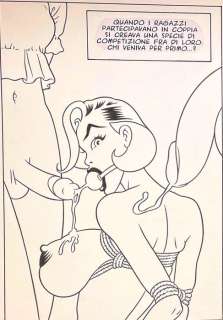 Roberto Baldazzini | Baldazzini, Roberto - Original FULL page (published) - "Beba - Le 110 Pompe" - Exemplaire unique - (2006) | Catawiki