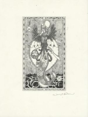 Jeremy Bastian | Illustration carte, Jack of swords | Galerie 9ème Art