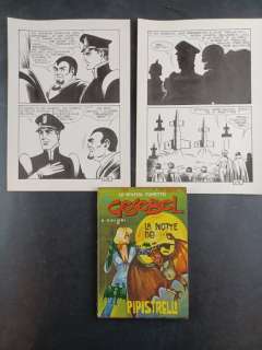Magnus, Bunker | Gesebel - Coppia di tavole "La Notte dei Pipistrelli" - Page volante - Exemplaire unique - (1966) | Catawiki