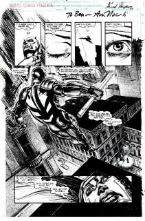 Fred Harper - mcpresents #151 splash (sold live on ‘dueling dealers of comic art‘ episode #23 podcast on 6-30-2021 (re-watch this funny art selling show here)