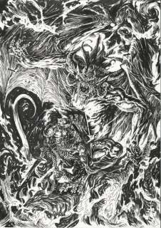 Pontet, Cyril | Pontet, Cyril - Dessin original - Chroniques de la Lune Noire - Wismerhill et le démon Urmarcht - (2022) | Catawiki