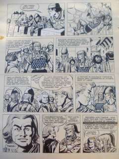 Sirius | Sirius - Planche originale - Les Timour T10 - Le Cavalier sans Visage - (1959) | Catawiki