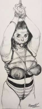 Riccardo Mannelli | Riccardo Mannelli - illustrazione originale pubblicata su “Carni Scelte” / pag. 71 - Page volante - Exemplaire unique - (1994) | Catawiki