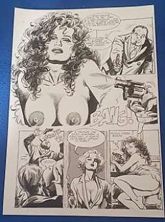 Mauro Laurenti | Mauro Laurenti - supllemento Flash N° 20 - Planche originale N° 15 - Esplosivo - Page volante - (1989) | Catawiki