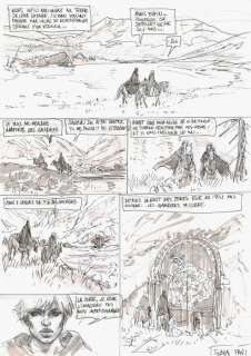 Teng, Paul | Teng, Paul - Planche originale crayonnée - Complainte des Landes perdues - Lord Heron 1 - (2021/2021) | Catawiki