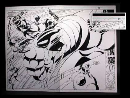 Rob Liefeld Original Comic Book Art | Taurus Auctions