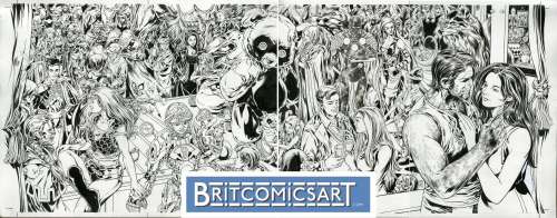 Mark Buckingham - fables 150 last snow & bigby story - complete story by mark buckingham issue 150 page 6-9